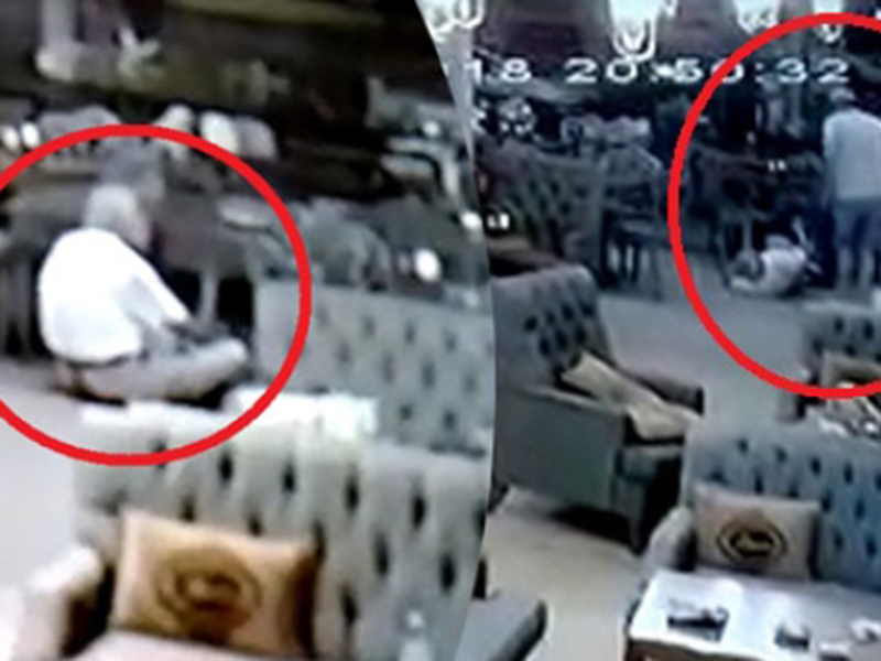 بالفيديو: تركي سلم على صهره بحرارة ثم أخرج مسدسه وأرداه قتيلا!